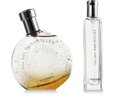 Set Hermes: Eau des Merveilles Eau De Toilette For Women, 50 ml + Eau des Merveilles Eau De Toilette For Women, 15 ml