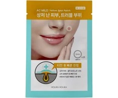 Priemonė plaukams nuo pleiskanų Holika Holika Ac Mild Geltona Spot Pleistrai 15 Dalys