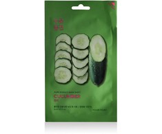 Holika Holika Pure Essence Mask Sheet - Cucumber lakštinė veido kaukė su agurkų ekstraktu, 20 ml