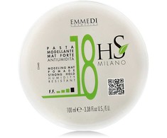 EMMEDI HS MILANO MODELLING MAT plaukų pomada, 100 ml