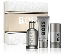 Hugo Boss BOSS Bottled rinkinys vyrams (EDP, 100 ml + dušo želė, 100 ml + dezodorantas, 75 ml)