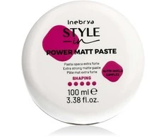 Inebrya Style-In Power Matt Paste matinė plaukų modeliavimo pasta, 100 ml