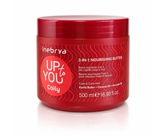 Inebrya Up To You Coily 3-In-1 maitininantis Butter 500 ml