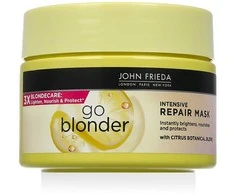 John Frieda Go Blonder Lemon Miracle plaukų kaukė, 100 ml