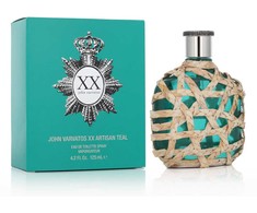 John Varvatos XX Artisan Teal EDT tualetinis vanduo vyrams, 125 ml
