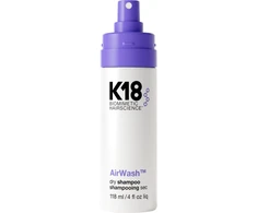 K18 AirWash Neaerozolinis sausas šampūnas, 118 ml