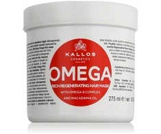Kallos Cosmetics Omega Hair Mask kaukė plaukams, 275 ml