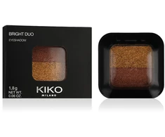 KIKO MILANO Bright Duo Eyeshadow (14 Oranžinis Gold/Copper) 1,8 g