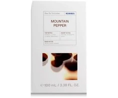 Korres Mountain Pepper EDT tualetinis vanduo unisex, 100 ml