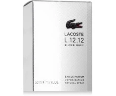 Lacoste L.12.12 Sidabrinis Pilkas EDP parfumuotas vanduo vyrams, 50 ml