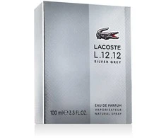 Lacoste L.12.12 Sidabrinis Pilkas EDP parfumuotas vanduo vyrams, 100 ml
