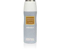 Lattafa Musamam Baltas Intense Dezodorantas, 200 ml