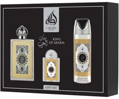 Lattafa Pride King Of Arabia EDP 100 ml + EDP 20 ml + DEO VAPO 200 ml (unisex)