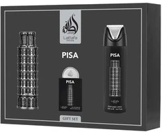 Lattafa Pride Pisa EDP 100 ml + EDP 20 ml + Bodyspray 200 ml (unisex)