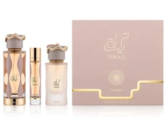 Set Lattafa Teriaq EDP 100ml + EDP 12ml + Hair Mist 50ml