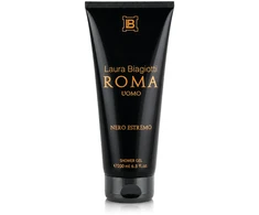 Laura Biagiotti Roma Uomo Nero Estremo Dušo želė dušo želė vyrams, 200 ml