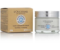 LOccitane Sviestmedžių aliejumi Light Comforting Kreminis, 50 ml