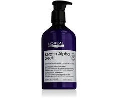 L'Oréal Professionnel Keratin Alpha Sleek Profesionalus šampūnas, 500 ml
