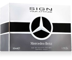 Mercedes-Benz Mercedes-Benz Sign Your Attitude Eau De Toilette - unpacked 50 ml (man)