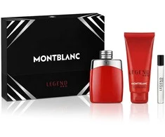 Mont Blanc Montblanc Legend Raudona Eau De Perfume Purškiklis, 100 ml Set 3 Pieces