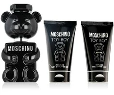 Kvepalų rinkinys vyrams Moschino Toy Boy (EDP, 50 ml + dušo želė, 50 ml + balzamas po skutimosi, 50 ml)