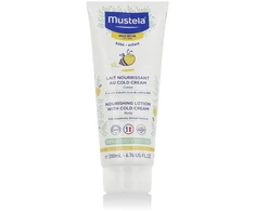 Mustela Maitinamasis kūdikių kūno losjonas sausai odai su šaltuoju kremu 200 ml