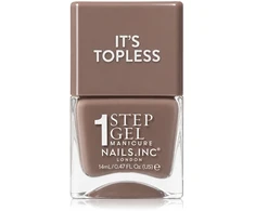Nails Inc. It’s Topless 1 Step Gel Nagų lakas (Megan) 14 ml