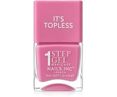 Nails Inc. It’s Topless 1 Step Gel Nagų lakas (Miley) 14 ml