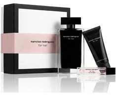 Set Narciso Rodriguez For Her EDT, 100 ml Body, 50 ml EDT, 10 ml