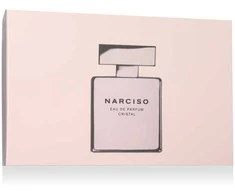 Set Narciso Rodriguez: Cristal Eau De Parfum For Women, 50 ml + Cristal Hydrating Losjonas kūnui, 50 ml + Cristal Cleansing Dušo želė All Over The Body For All Skin Types, 50 ml