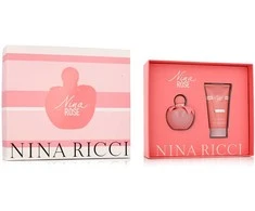 Nina Ricci Nina Rose Les Belles De Nina Giftset rinkinys moterims (EDT, 50 ml + kūno losjonas, 75 ml)