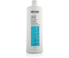 Nioxin Sistema 3 - Acondicionador - Cabello Teñido y Dañado Con Debilitamiento Leve, 1000 ml