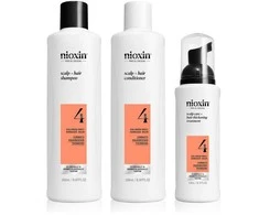 Nioxin Sistema 4 - Kit - Tratamiento Para Cabello Teñido Con Debilitamiento Avanzado 3 U
