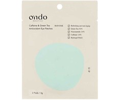 Ondo Beauty 365 CAFFEINE &amp; Žalias TEA antioxidant eye patches 2 u