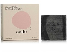 Ondo Beauty 36.5 BBO-SONG Charcoal &amp; Willow Purifying Cleansing Bar 70 g