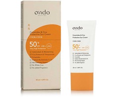 Ondo Beauty 36.5 CHOK-CHOK Ceramides &amp; Cica Protective Sun Kreminis SPF 50+ apsauginis veido kremas nuo saulės, 50 ml