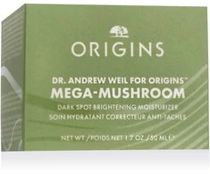 Origins Dr. Weil Mega-Mushroom Dark Spot Bright. Moisturizer šviesinanti drėkinanti priemonė veidui nuo pigmentinių dėmių, 50 ml