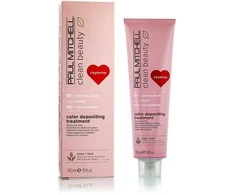 Dažanti plaukų kaukė Paul Mitchell Clean Beauty Color Depositing Treatment 150ml - Cayenne