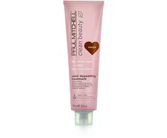 Dažanti plaukų kaukė Paul Mitchell Clean Beauty Color Depositing Treatment 150ml - Cocoa