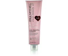 Dažanti plaukų kaukė Paul Mitchell Clean Beauty Color Depositing Treatment 150ml - Truffle