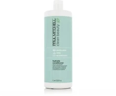 Paul Mitchell Clean Beauty Hydrate veganiškas plaukų kondicionierius, skirtas maitinančioms, 1000 ml