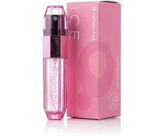 Travalo Perfume Pod Ice daugkartinis kvepalų purškiklis 5 ml Rožinis