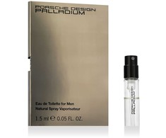 2 vnt. rinkinys Porsche Design Palladium Eau De Toilette vyrams 0,05 oz purškiamasis buteliukas, naujas