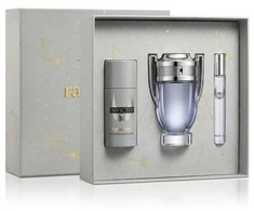 Paco Rabanne Rabanne Invictus Eau De Toilette Purškiklis 100ml Set 3 Pieces