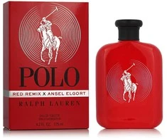 Ralph Lauren Polo Raudona Remix X Ansel Elgort EDT tualetinis vanduo vyrams, 125 ml