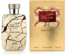 Rasasi Hawas For Him Lava Gold Eau De Parfum 100 ml (man)