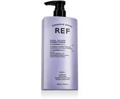 REF Cool Sidabrinis plaukų kondicionierius be sulfatų, neutralizuojantis šiltus atspalvius, 600 ml