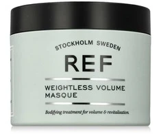 REF „Weightless Volume“ veganiška plaukų kaukė „Kreminis“ suteikianti apimties, 250 ml