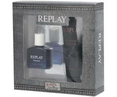Replay Essential For Him EDT rinkinys vyrams (EDT 30 ml + Dušo želė 100 ml)