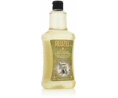 Vyriškas šampūnas 3 viename | Reuzel | Arbatmedis | Šampūnas - kondicionierius- kūno prausiklis 1000 ml